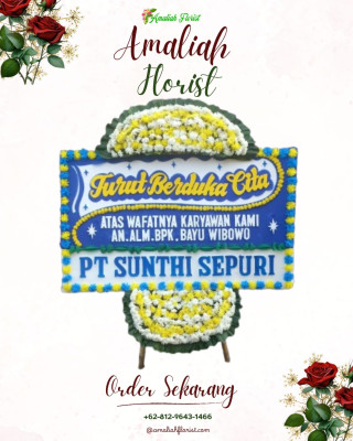 Papan Bunga Duka di Muliama