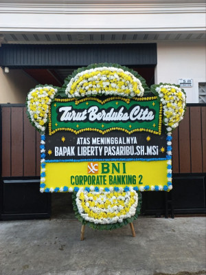 Papan Bunga Duka di Muliama