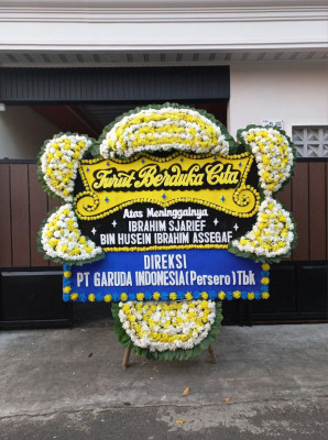Papan Bunga Duka di Muliama