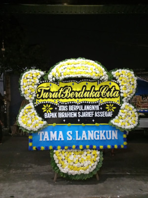 Papan Bunga Duka di Muliama